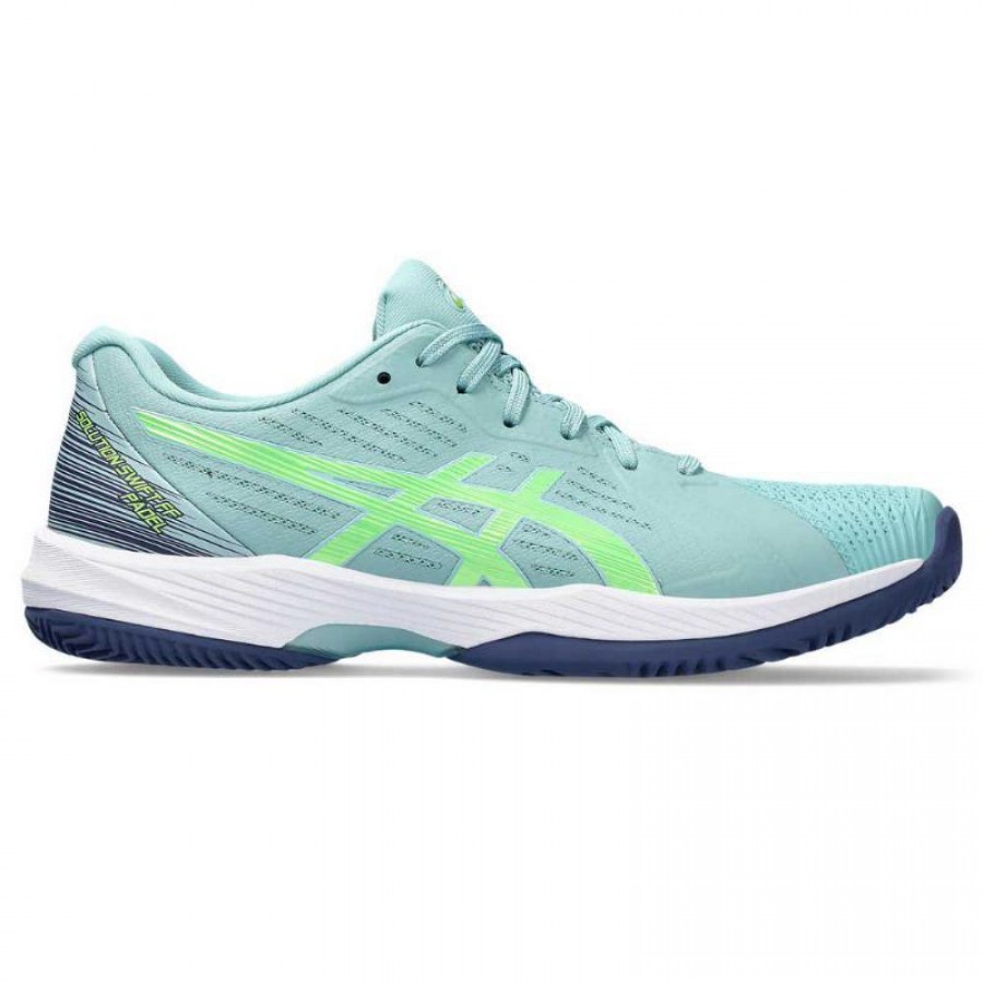 Asics Solution Swift FF Padel Teal Lime Shoes  Offer + Cheap