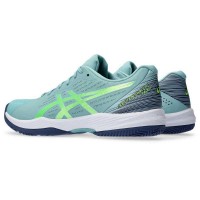 Asics Solution Swift FF Padel Teal Lime Shoes  Offer + Cheap