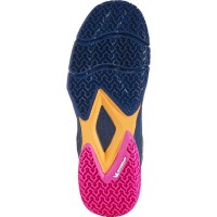 Zapatillas Babolat Jet Ritma Azul Marino Fucsia Mujer  Oferta + Barato