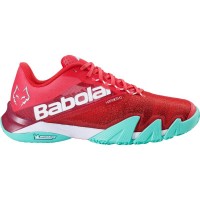 Zapatillas Babolat Juan Lebron Jet Premura 2 Rojo Verde  Oferta + Barato