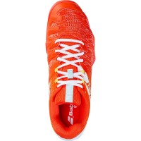 Zapatillas Babolat Movea Mandarina Blanco  Oferta + Barato