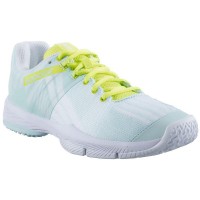 Chaussures Femme Babolat Sensa Blue Yellow Fluor  Offre - Pas cher