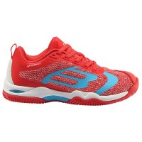 Zapatillas Bullpadel Beker Performance 21 Rojo Mujer - Barata Oferta Outlet