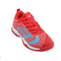 Zapatillas Bullpadel Beker Performance 21 Rojo Mujer - Barata Oferta Outlet
