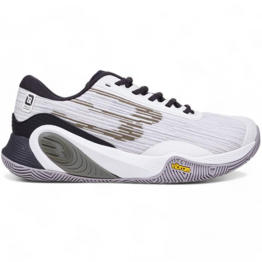 Tênis Bullpadel Paquito Navarro Hack Vibram 25V Branco  Oferta + Barato