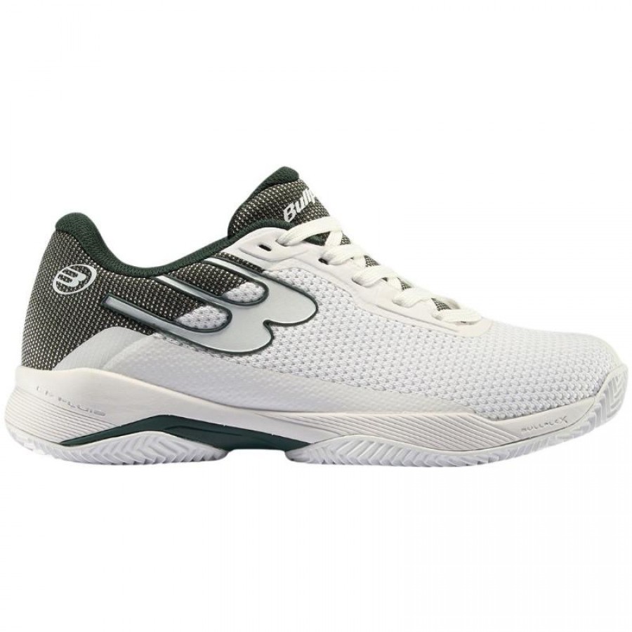 Tênis Bullpadel Performance Grip 24I Branco Verde  Oferta + Barato