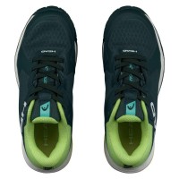Zapatillas Head Motion Padel Verde Bosque Junior