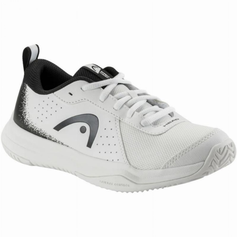 Head Sprint Court 4.0 White Black Junior Sneakers  Offer + Cheap