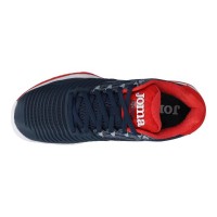 Tênis Joma Point 2203 Azul Marinho Vermelho  Oferta + Barato