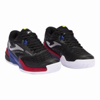 Zapatillas Joma Roland 2401 Negro Rojo  Oferta + Barato