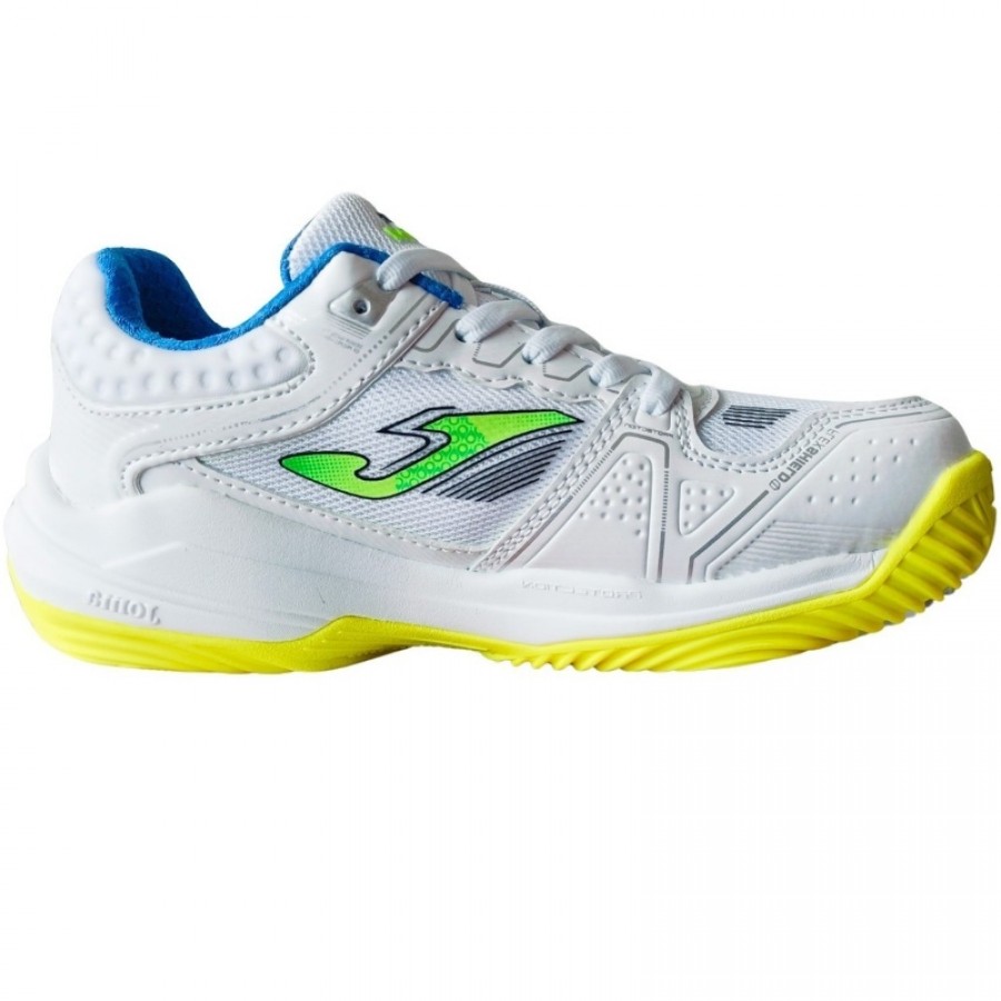 Joma Slam 2502 Blanc Baskets Junior  Offre - Pas cher
