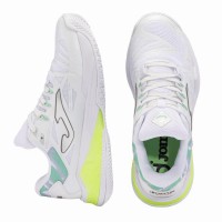 Zapatillas Joma Spin 2402 Blanco Verde Mujer  Oferta + Barato