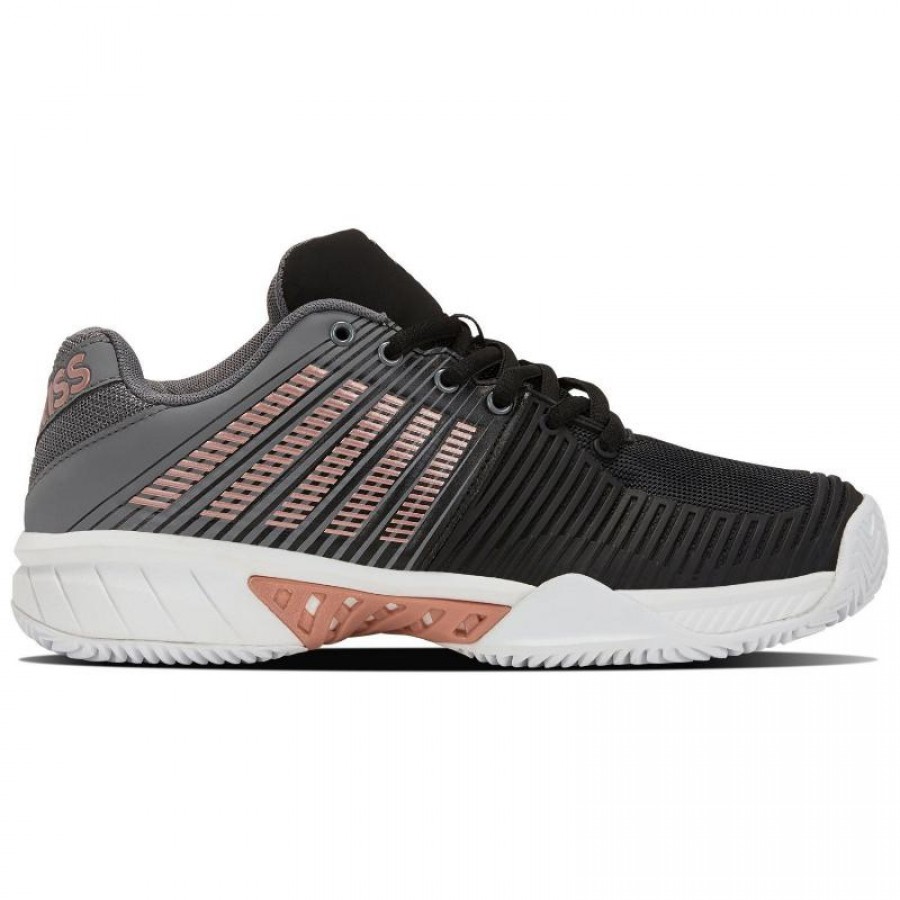 Sneakers Kswiss Express Light 2 HB Noir Gris Rose Femmes  Offre - Pas cher