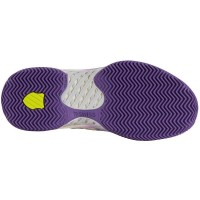 Tênis Kswiss Express Light 3 HB Padel Branco Roxo Feminino  Oferta + Barato