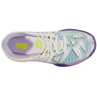 Tênis Kswiss Express Light 3 HB Padel Branco Roxo Feminino  Oferta + Barato