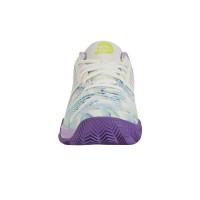 Tênis Kswiss Express Light 3 HB Padel Branco Roxo Feminino  Oferta + Barato
