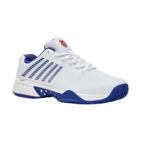 Tênis Kswiss Hypercourt Expres 2 HB Branco Azul  Oferta + Barato