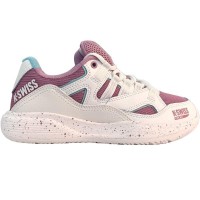 Tênis Kswiss Tura Team Padel Branco Roxo Feminino  Oferta + Barato