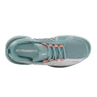 Kswiss Ultrashot 3 baskets turquoise blanche  Offre - Pas cher
