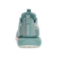Kswiss Ultrashot 3 baskets turquoise blanche  Offre - Pas cher