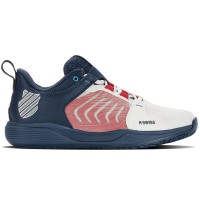 Zapatillas Kswiss Ultrashot Team Blanco Azul Marino  Oferta + Barato