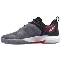 Zapatillas Kswiss Ultrashot Team Gris Negro  Oferta + Barato