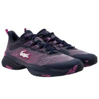 Baskets Lacoste Daniil Medvedev AG-LT23 Ultra 125 Bleu Marine Rose  Offre - Pas cher