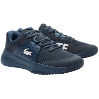 Tênis Lacoste Power Serve 125 Azul Escuro  Oferta + Barato
