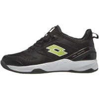Baskets Lotto Mirage 200 CLY Noir Vert  Offre - Pas cher