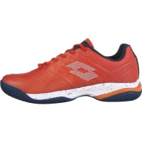 Baskets Lotto Mirage 300 III CLY Orange Blanc  Offre - Pas cher