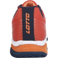 Baskets Lotto Mirage 300 III CLY Orange Blanc  Offre - Pas cher