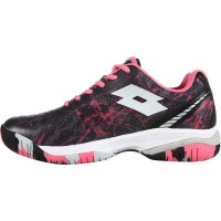 Baskets Lotto Superrapida 200 IV Fuchsia Noir Femme  Offre - Pas cher