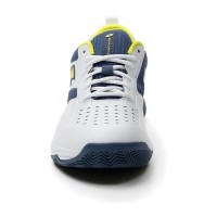 Tenis Lotto Superrapida 400 IV Branco Amarelo Amarelo Azul Denim  Oferta + Barato