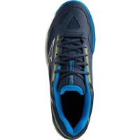 Mizuno Break Shot 4 CC Azul Escuro Sapatos Amarelos  Oferta + Barato