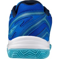 Sneakers Mizuno Break Shot 4 TERRE BATTUE Bleu Blanc  Offre - Pas cher