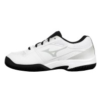 Mizuno Break Shot 5 Clay White Black Sneakers  Offer + Cheap