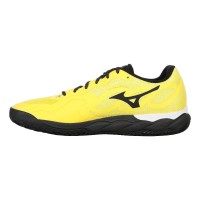 Mizuno Wave Enforce Court Padel Amarelo Preto Tênis  Oferta + Barato