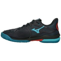 Mizuno Wave Exceed Tour 6 Padel Noir Bleu Rouge Sneakers  Offre - Pas cher