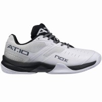 Nox AT10 Pro Blanc Noir Baskets  Offre - Pas cher