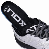 Nox AT10 Pro Blanc Noir Baskets  Offre - Pas cher