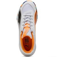 Puma Nova Court White Orange Black Sneakers  Offer + Cheap