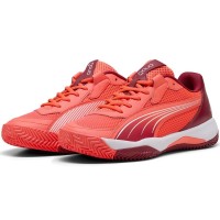 Zapatillas Puma Nova Court Rojo Burdeos Blanco  Oferta + Barato