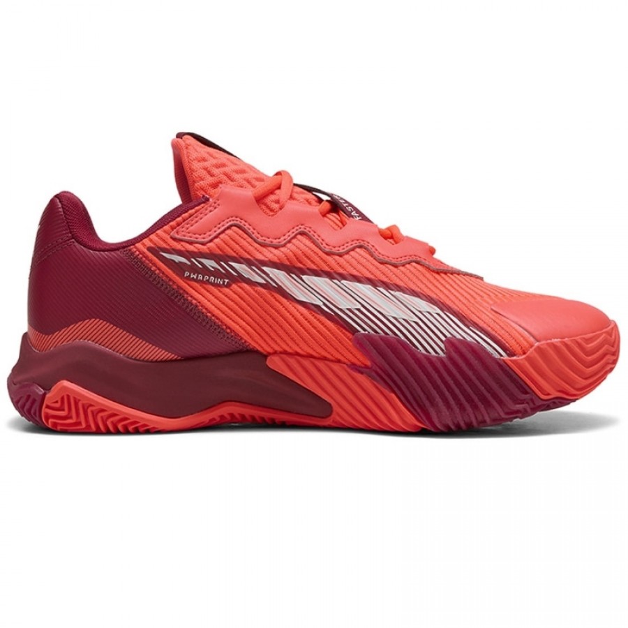 Tênis Puma Nova Elite Red Bordeaux White  Oferta + Barato