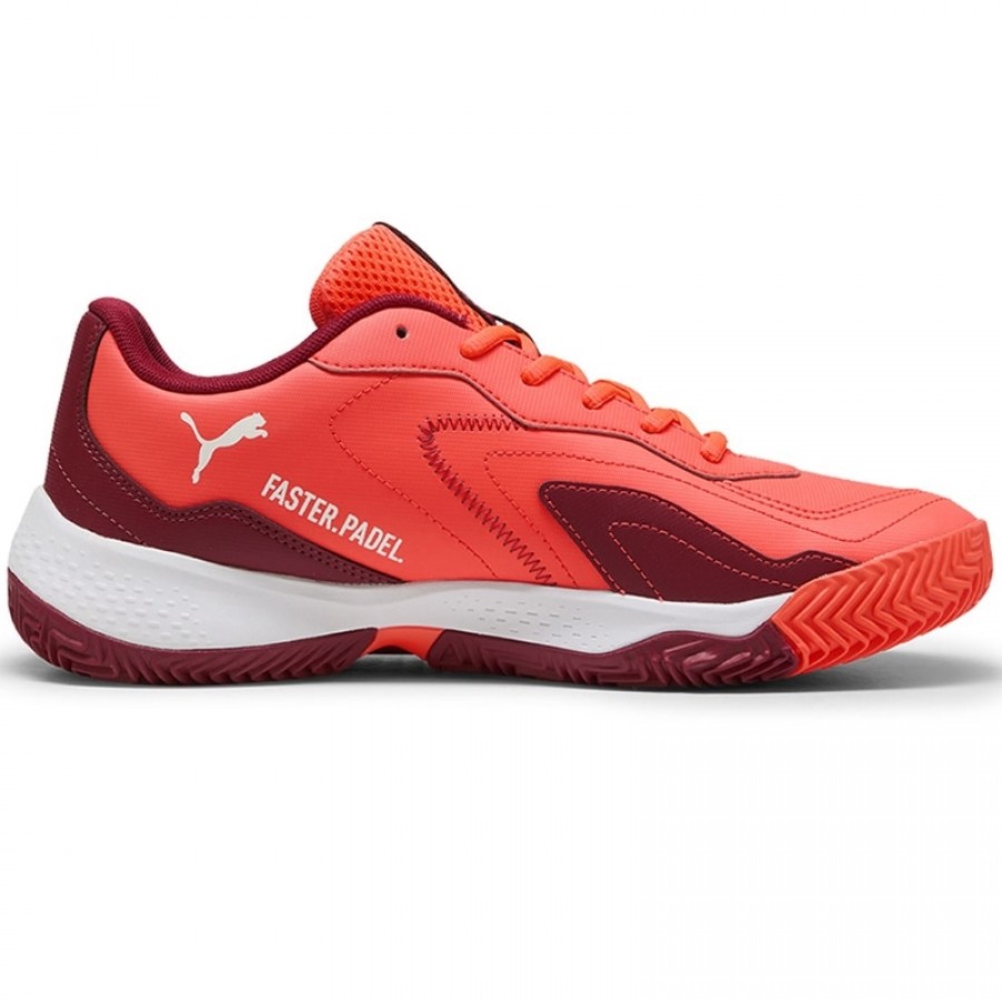 Tênis Puma Nova Smash Vermelho Branco Borgonha  Oferta + Barato