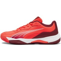 Tênis Puma Nova Smash Vermelho Branco Borgonha  Oferta + Barato