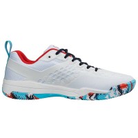 Chaussures Femme Salming Rebel Light Dazzle Blanc Rouge Bleu  Offre - Pas cher