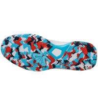Chaussures Femme Salming Rebel Light Dazzle Blanc Rouge Bleu  Offre - Pas cher