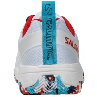 Chaussures Femme Salming Rebel Light Dazzle Blanc Rouge Bleu  Offre - Pas cher