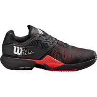 Wilson Bela Tour Shoes Black Red  Offer + Cheap