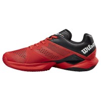 Baskets Wilson Bela Tour Rouge Noir  Offre - Pas cher